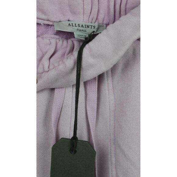ALLSAINTS Navarre Sweat Shorts Sugared Lilac Small - Picture 5 of 7